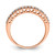 14K Rose Gold Polished Lab Grown Diamond VS/SI FGH Band RM5626-025-7RLG