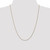 14K 24 inch Carded .95mm Cable Rope with Spring Ring Clasp Chain 8RY-24