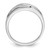 14K White Gold Lab Grown VS/SI FGH Dia Men's Band RM3468B-025-WLG
