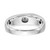 14K White Gold Lab Grown VS/SI FGH Dia Men's Band RM3468B-025-WLG