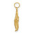 10K Starfish W/ Beaded Texture Charm 10K8071
