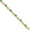 14k Diamond and Emerald Bracelet BM4486-EM-010-YA