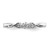 14k White Gold 3-stone Diamond Ring RM5649-010-WA
