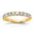 14K Gold Lab Grown Diamond VS/SI FGH 1ct Wedding Band RM4227B-100-8YLG
