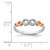14k Rose Gold w/White Rhodium Diamond Infinity Ring RM5733-006-WRA