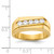 14k Diamond 5-stone Mens Ring RM5797-050-YA
