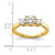 14k Yellow Lab Grown Diamond VS/SI FGH 3-Stone Complete Engagement Ring RM4229E-150-CYLG