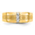 14k Mens Diamond Polished and Satin Ring RM5787-025-YA