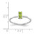 14k White Gold Peridot Ring RM4324-PE-W