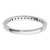 14K White Gold Lab Grown Diamond VS/SI FGH Band RM4322-033-7WLG