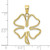 10k 4-Leaf Clover Pendant 10D4372