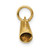 14K 3D Megaphone Charm A1241/L