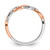 14K Two-Tone Lab Grown VS/SI FGH Dia Twist Design Wedding Band RM5909B-012-WRLG