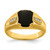 14k Onyx and Diamond Mens Ring RM7327-OX-006-YA