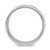 Sterling Silver Rhodium-plated 8mm Brushed Fancy Band Size 13.5 QWB121BRH-13.5