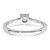 14k White Gold Lab Grown VS/SI FGH Dia Complete Engagement Ring RM9202-044-WLGC
