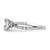 14K White Gold Lab Grown Diamond VS/SI FGH Semi-Mount Eng. Ring RM7995E-100-WLG