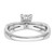 14K White Gold Lab Grown Diamond VS/SI FGH Semi-Mount Eng. Ring RM7995E-100-WLG