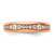 14K Rose Gold Lab Grown Diamond VS/SI FGH Wedding Band RM9107-040-RLG