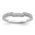 14K White Gold Lab Grown Diamond VS/SI FGH Wedding Band RM7883B-019-WLG