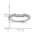 14K White Gold Lab Grown Diamond VS/SI FGH Wedding Band RM7883B-019-WLG