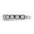 14K White Gold Lab Grown Diamond VS/SI FGH Band RM9105-050-7WLG