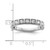 14K White Gold Lab Grown Diamond VS/SI FGH Band RM9105-050-7WLG