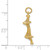 14k 3D Golden Gate Bridge Charm A1069/L