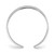 14k White Gold Polished Adjustable Toe Ring R567W