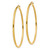 14K Polished 2.5mm Tube Hoop Earrings T929