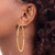 14K Polished 2.5mm Tube Hoop Earrings T929