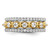 14K Two-Tone Lab Grown Diamond VS/SI FGH Band RM8942-088-7WYLG