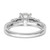 14K White Gold Lab Grown Diamond VS/SI FGH Semi-mount Engagement Rin RM9058E-100-WLG