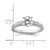 14K White Gold Lab Grown Diamond VS/SI FGH Semi-mount Engagement Rin RM9058E-100-WLG