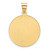 14k Saint Christopher Medal Hollow Pendant REL137