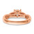 14K Rose Gold Lab Grown Diamond VS/SI GH, Semi-mount Engagement Ring RM9044E-100-RLG