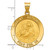14k Saint Anthony Medal Hollow Pendant REL145