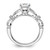 14K White Gold Lab Grown Diamond VS/SI FGH Semi-mount Engagement Rin RM9049E-100-WLG