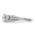 14K White Gold Lab Grown Diamond VS/SI FGH Semi-mount Engagement Rin RM9061E-100-WLG