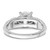 14K White Gold Lab Grown Diamond VS/SI FGH Semi-mount Engagement Rin RM9061E-100-WLG