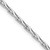 14K 18 inch 2.75mm Hand Polished Fancy Link with Lobster Clasp Chain WLK705-18