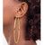 14k Polished 2x80mm Round Tube Hoop Earrings T1157