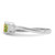 14k White Gold Genuine Family Jewelry Ring XMR62/2WGY