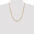 14K 24 inch 4mm Regular Rope with Lobster Clasp Chain 030S-24