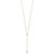 14k Polished Rosary 24 inch Necklace SF2512-24