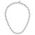 14k White Gold Fancy Link 18in Necklace SF2418-18