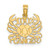 10K 100% CANCER Zodiac Charm 10D4057