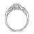 14K White Gold Lab Grown VS/SI FGH Dia Complete Halo Engagement Ring RM2257E-050-CWLG