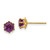 14k Madi K 5mm CZ Birthstone (Jun) Earrings SE176