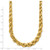 14k Polished Graduated Fancy Link 18in Necklace SF2800-18